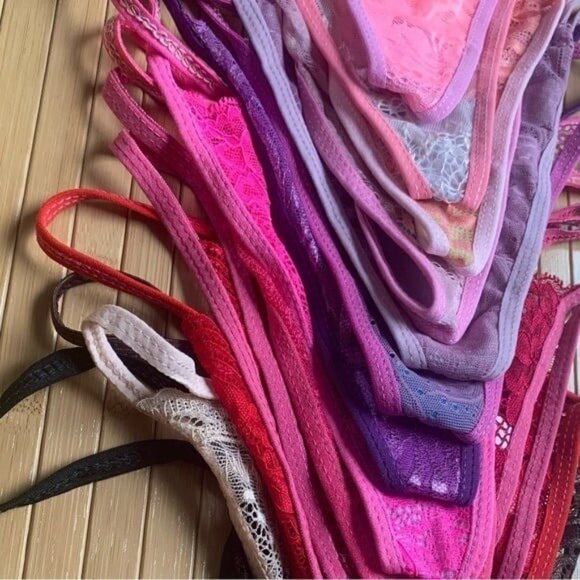 NEW Women’s 15 Pair Lace G-String Thong Set S/M - Picture 3 of 9